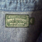 VNTG Ralph Lauren Polo Country (XL) Western Pearl Snap Denim Shirt