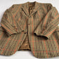 Ralph Lauren Purple Label (42R) Cashmere Flannel Full-Canvas Houndstooth Check Sport Coat