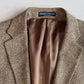 NWOT Polo Ralph Lauren (40R) 100% Silk 3-2 Roll Tweed Herringbone Sport Coat