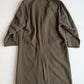 Polo Ralph Lauren (40R) Olive Green 100% Wool Balmacaan Raglan Overcoat