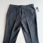 NWT Polo Ralph Lauren (36x32) Linen/Silk Navy Blue Trouser Pants