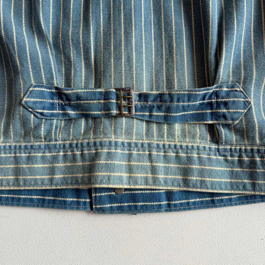 MINT! RRL Ralph Lauren (M) Engineer Dot Stifel Indigo Twill Cotton Jacket
