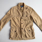 Polo Ralph Lauren (M) Half-Norfolk Leather-Trim Canvas Field Jacket