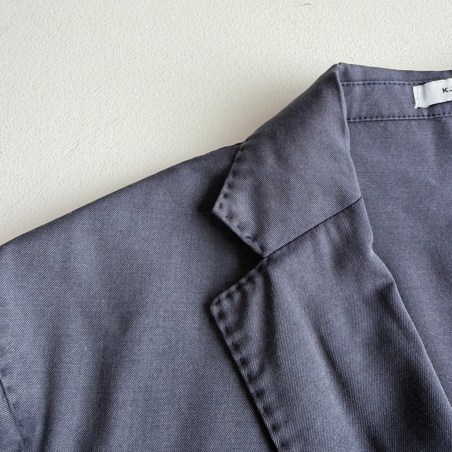 Boglioli (52 IT) Wool Hopsack Unstructured Slate Blue K Jacket
