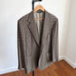 VNTG Polo Ralph Lauren (42R) Wool Houndstooth Brown/Cream Sport Coat