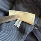 Canali (56 / 46L) 100% Silk Navy Blue Full Zip Tailored Harrington Jacket