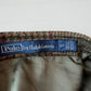 Polo Ralph Lauren (42R) Half-Norfolk Glen Plaid Suede-Trim Coat