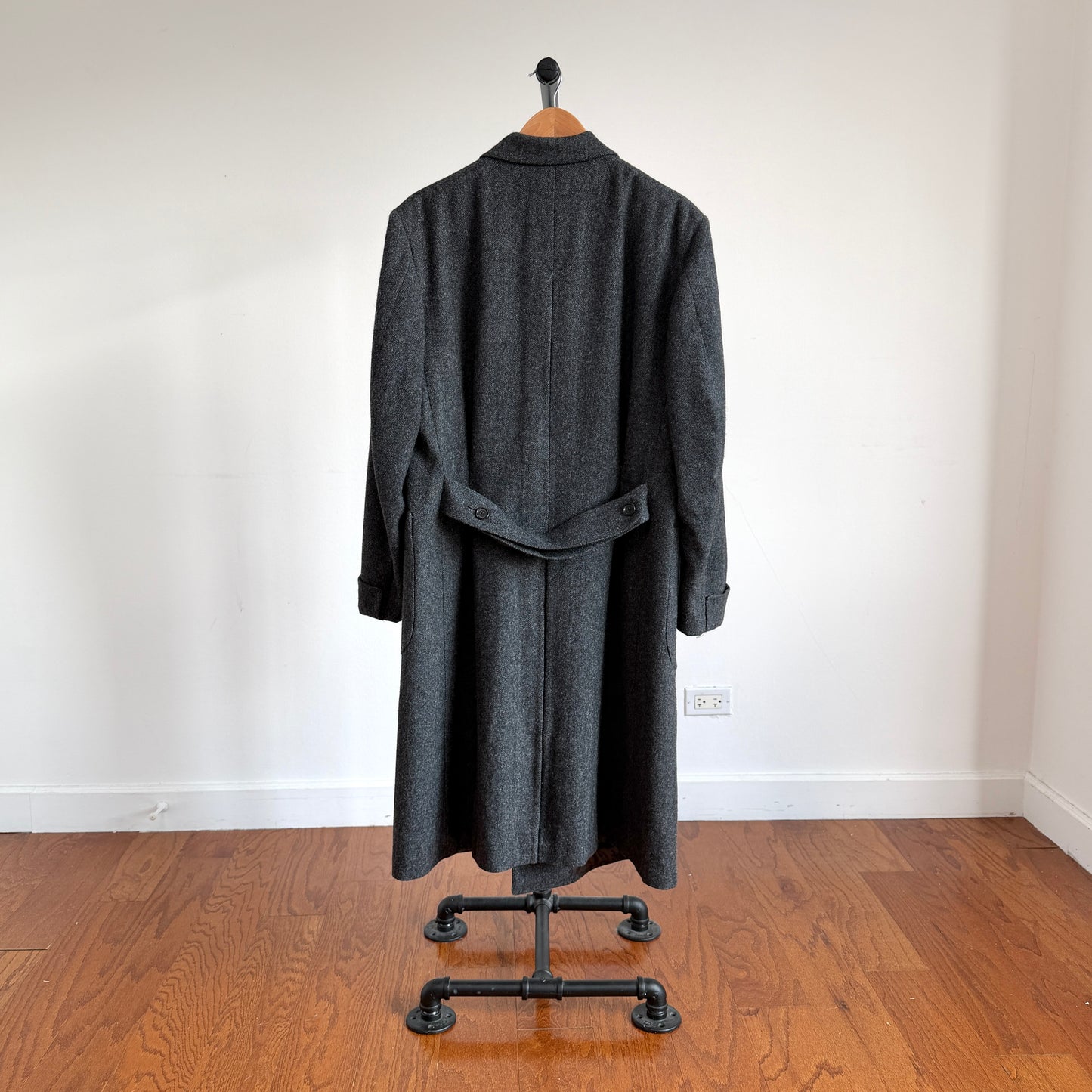 No Man Walks Alone x Sartoria Carrara (42 /52) Fox Bro Wool Double Breast Coat