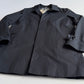 Burberry (48IT / M) Black 100% Cotton Gabardine Twill Car Coat