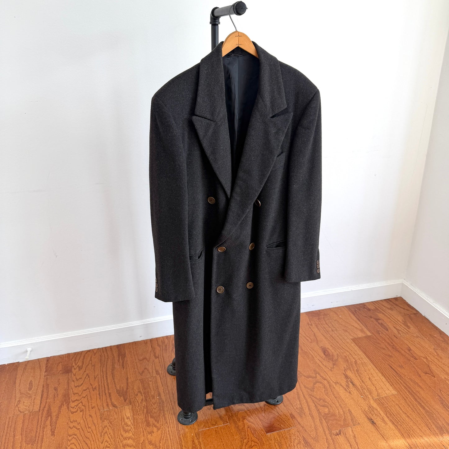 VNTG Giorgio Armani (42 / 52) 100% Cashmere Double Breast Overcoat