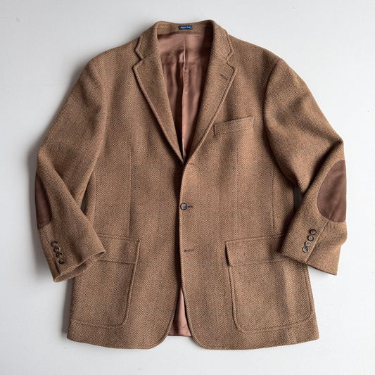 Polo Ralph Lauren (XL) Tweed Wool Multicolor Overcheck Sport Coat