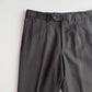Isaia (36 x34) Dark Brown Wool Hopsack Basketweave Cuffed Pants