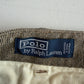 VNTG Polo Ralph Lauren (36x33) Taupe Cotton Twill Cargo Utility Pants
