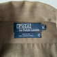 VNTG Polo Ralph Lauren (L) 100% Wool Whipcord Olive Military WWII Shirt