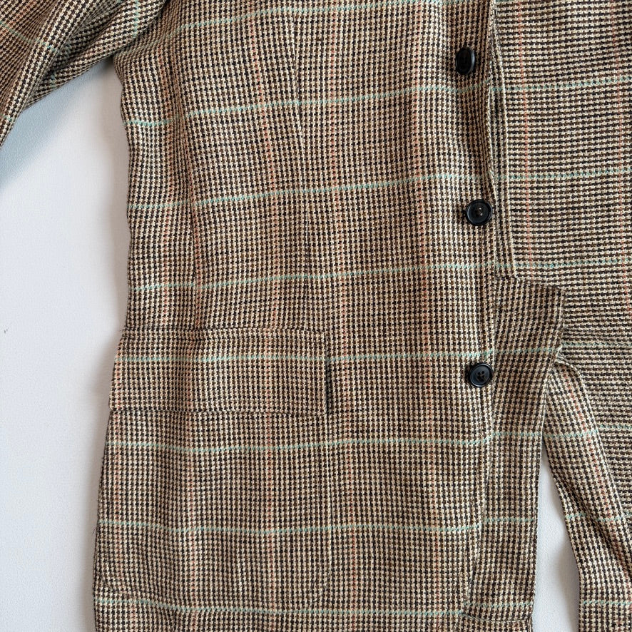 Polo Ralph Lauren (44L) Linen/Silk Overcheck Soft Tailored Sport Coat