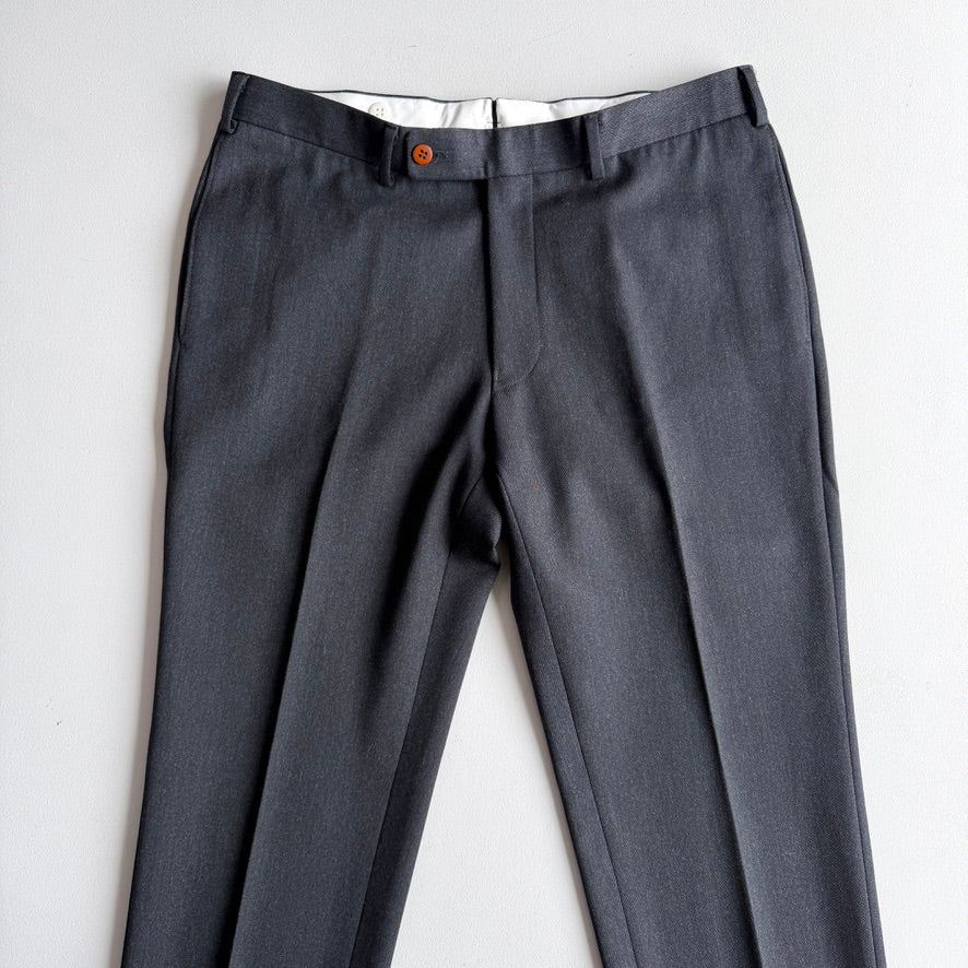 Phineas Cole (34x30) Continuous Crease Slim Wool Twill Pants