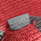 Polo Ralph Lauren (S) 100% Wool Maroon Shawl Collar Rib-Knit Sweater