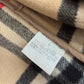 Burberry (50IT) 100% Wool Fleece Collar Double Breast Belted Trench Coat