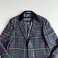 Polo Ralph Lauren (44L) Tartan Velvet Collar Moon Woven Tweed Wool Sport Coat
