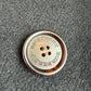 Burberry (50IT) 100% Wool Fleece Collar Double Breast Belted Trench Coat