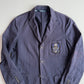 VNTG Polo Ralph Lauren (L / XL) Crest Navy Blue Cotton Twill Sport Coat