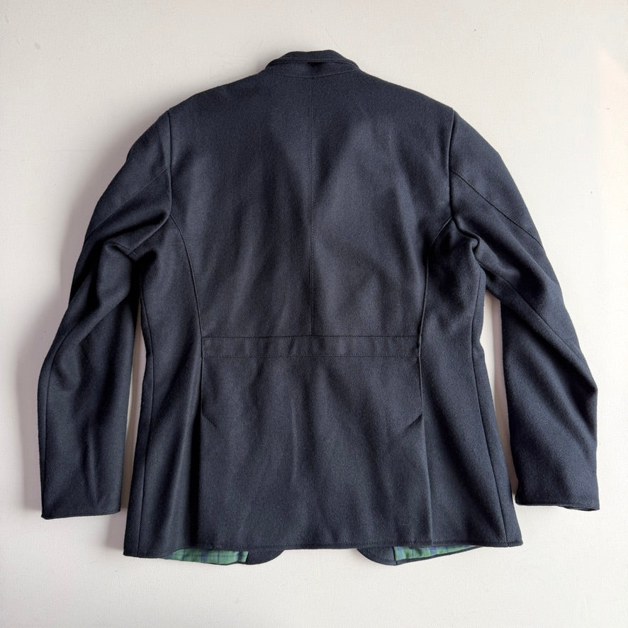 Filson (XL) Half-Norfolk Wool Cotton Lined Blue Sport Coat