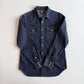 RRL Ralph Lauren (M) Denim Indigo Pearl Snap Western Shirt