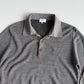 Brioni (50IT) Gray Wool Knit Collared Button Pullover Sweater