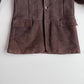 Ralph Lauren Purple Label (M) Lambskin Leather Suede Shearling Jacket
