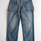 RRL Ralph Lauren (35x32) M-44 Denim Monkey Pants Jeans Marine Corp