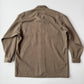 VNTG Polo Ralph Lauren (L) 100% Wool Whipcord Olive Military WWII Shirt