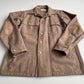 VNTG Woolrich Chatham Run (M) Wool Double Cape Peanut Brown Jac-Shirt
