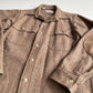 VNTG Woolrich Chatham Run (M) Wool Double Cape Peanut Brown Jac-Shirt