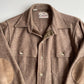 VNTG Woolrich Chatham Run (M) Wool Double Cape Peanut Brown Jac-Shirt