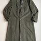 VNTG Giorgio Armani Le Collezioni (52 /42) Moss Green Wool Cashmere Over Coat
