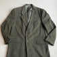 VNTG Giorgio Armani Le Collezioni (52 /42) Moss Green Wool Cashmere Over Coat