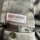 VNTG Giorgio Armani Le Collezioni (52 /42) Moss Green Wool Cashmere Over Coat