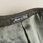 VNTG Giorgio Armani Le Collezioni (52 /42) Moss Green Wool Cashmere Over Coat