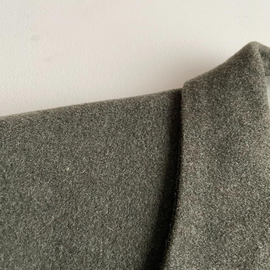 VNTG Giorgio Armani Le Collezioni (52 /42) Moss Green Wool Cashmere Over Coat