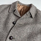 VNTG Crombie (42R) Wool Donegal Herringbone Tweed Flecked Balmacaan Overcoat