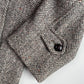 VNTG Crombie (42R) Wool Donegal Herringbone Tweed Flecked Balmacaan Overcoat