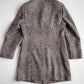 NWOT Paul Stuart (40R) Wool Baby Alpaca Maroon Melange 4 Pocket Topcoat