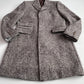NWOT Paul Stuart (40R) Wool Baby Alpaca Maroon Melange 4 Pocket Topcoat