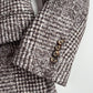NWOT Paul Stuart (40R) Wool Baby Alpaca Maroon Melange 4 Pocket Topcoat