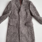 NWOT Paul Stuart (40R) Wool Baby Alpaca Maroon Melange 4 Pocket Topcoat