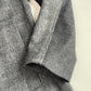 NWOT Billy Reid (XL) Wool/Cashmere Check Brushed Walking Topcoat