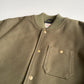 Dehen 1920 (XL) Army Green 100% Wool Ribbed Field Jacket Coat