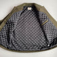Dehen 1920 (XL) Army Green 100% Wool Ribbed Field Jacket Coat
