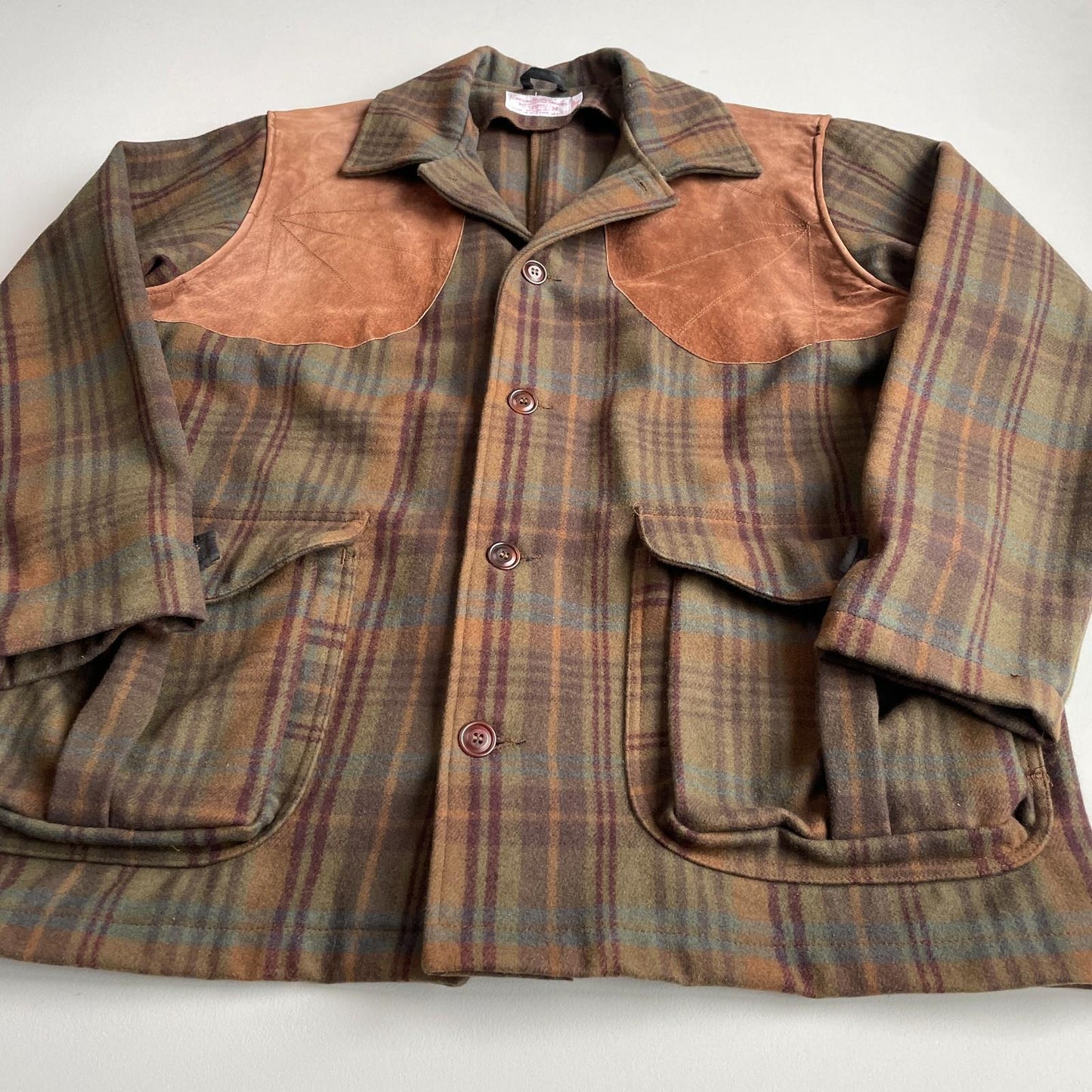 VNTG Filson (XL) Wool Plaid Shooting Cruiser Mackinaw Coat