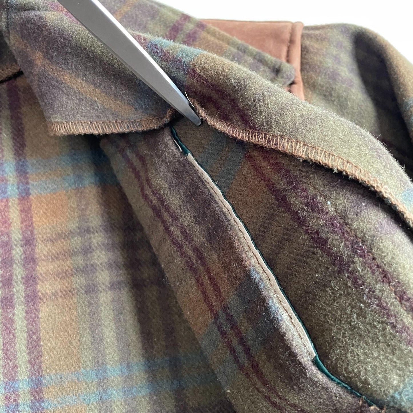 VNTG Filson (XL) Wool Plaid Shooting Cruiser Mackinaw Coat